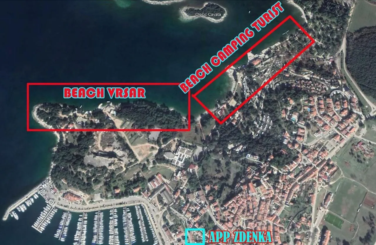 Apartment Zdenka For Max 2 Persons In Vrsar Center Close To Sea